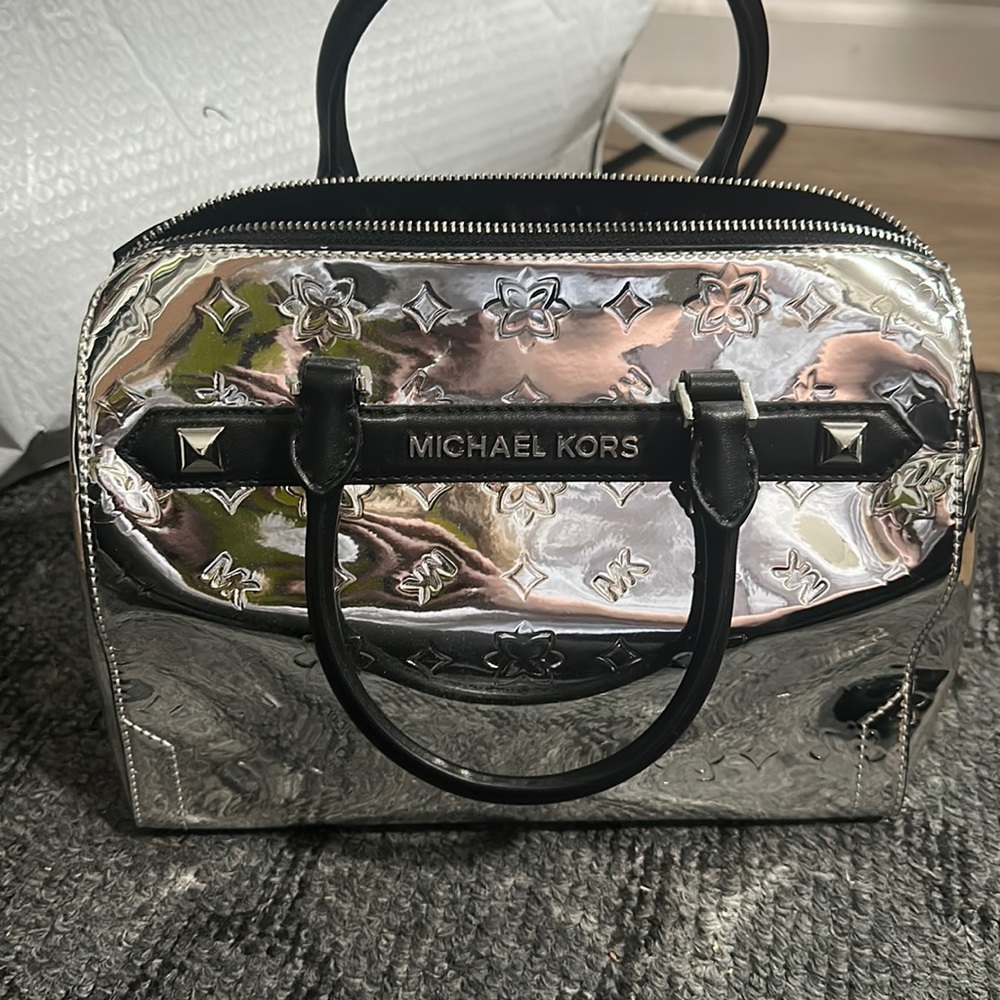 KARA Michael Kors bag mirror finish
